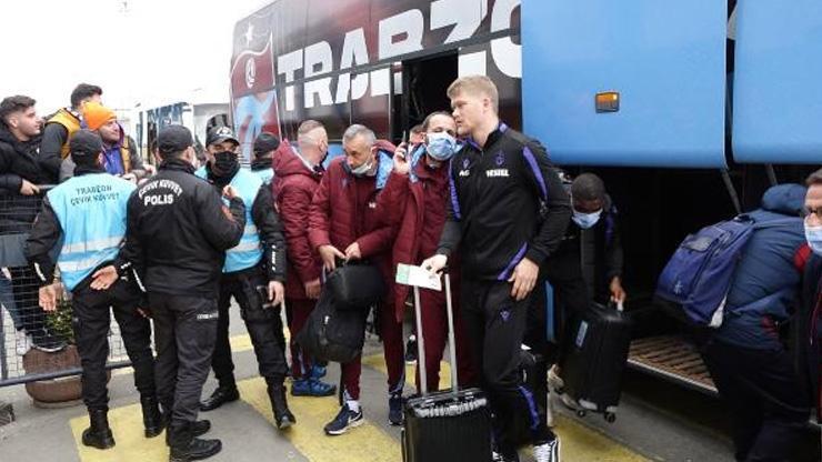 Son dakika... Trabzonspor Fenerbahçe maçı için İstanbulda