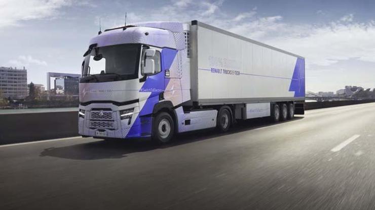 44 tonluk elektrikli kamyon geliyor