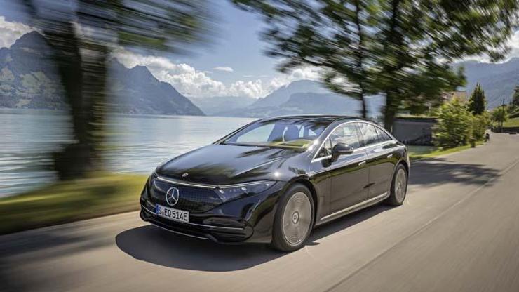 Mercedes yeni EQS ile yollarda
