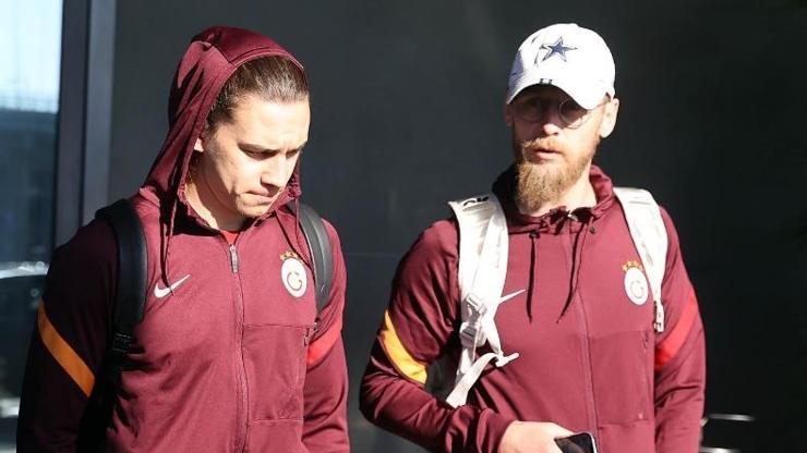 Galatasaray kafilesi İstanbula geldi