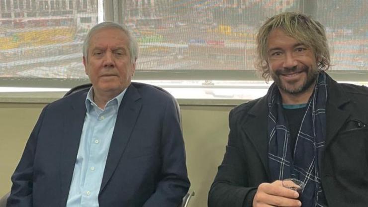 Diego Luganodan Aziz Yıldırıma ziyaret