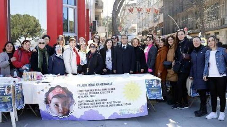 Kermesin geliri SMA hastası Duru bebeğe
