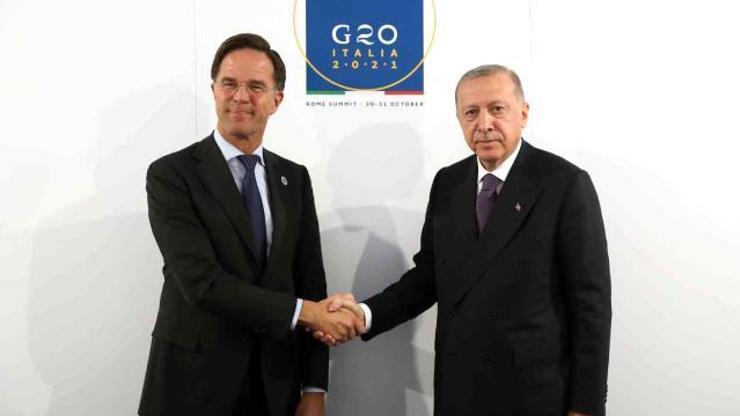 Hollanda Başbakanı Rutte, Ankarada Cumhurbaşkanı Erdoğan ile görüşecek