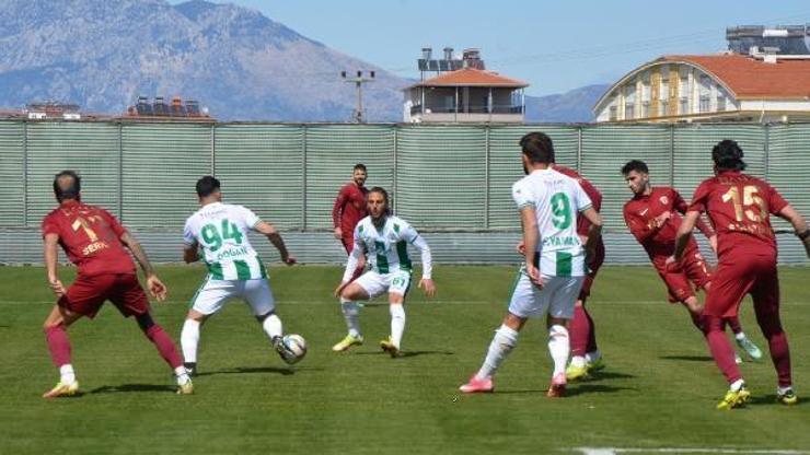 Serik Belediyespor - İnegölspor: 1-1
