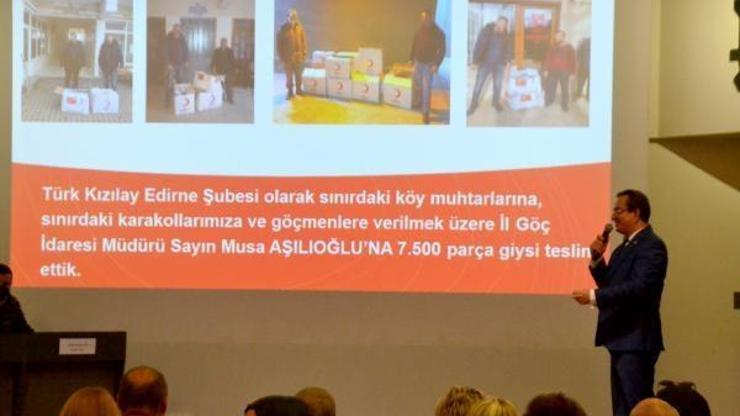 Türk Kızılayı Edirne Şubesi, olağan genel kurulunu yaptı
