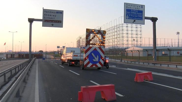 Tarihi Yarımadada koşulacak maraton öncesi bazı yollar trafiğe kapatıldı