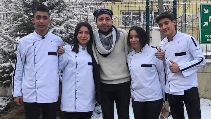 Geleceğin aşçılarına altın madalya