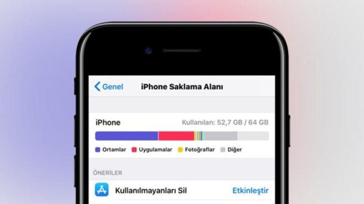 iPhone depolama alanı nasıl temizlenir