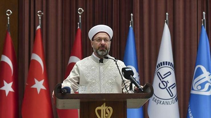 Diyanet İşleri Başkanı Erbaş’tan Ramazan mesajı