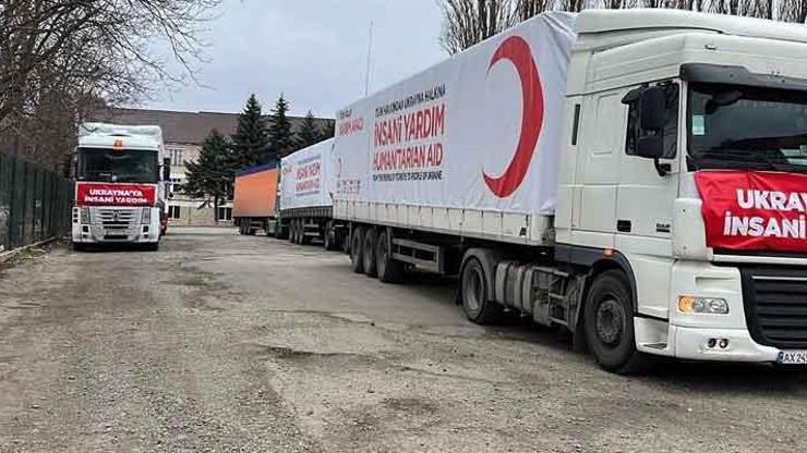 Türkiyeden Ukraynaya yardım tırı