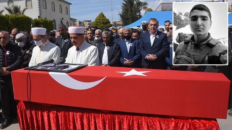 Şehit Abdullah Kürşat Kupşen, son yolculuğuna uğurlandı