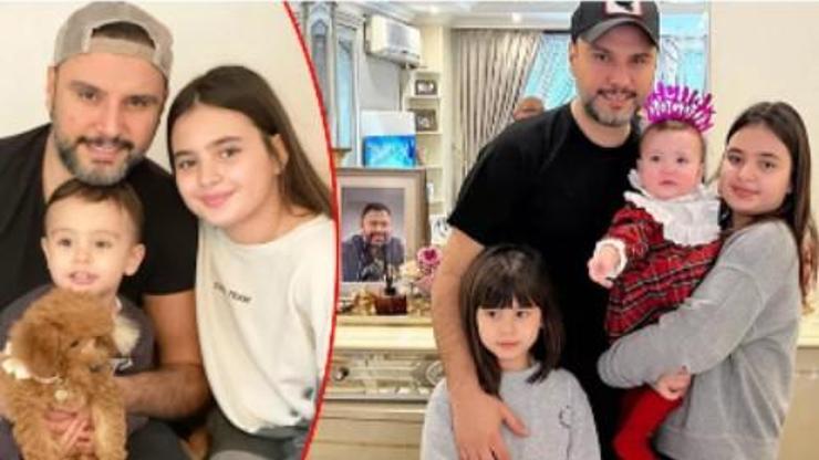 Alişandan çocukları ve yeğenleriyle yeni poz