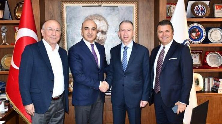 Metin Öztürk Bülent Kerimoğlunu ziyaret etti