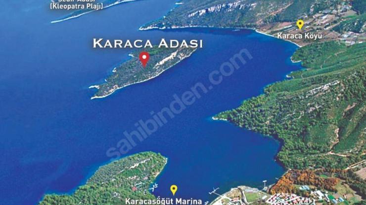 Karaca Adası, 360 milyon TLye alıcı bekliyor