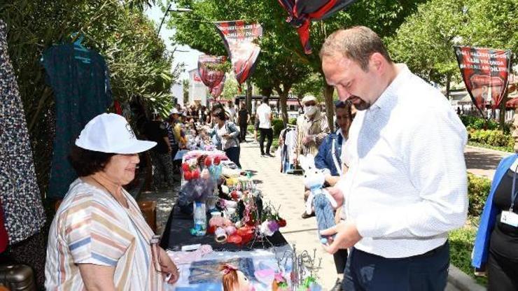 Çiğlide Üretici Kadın Pazarı açıldı