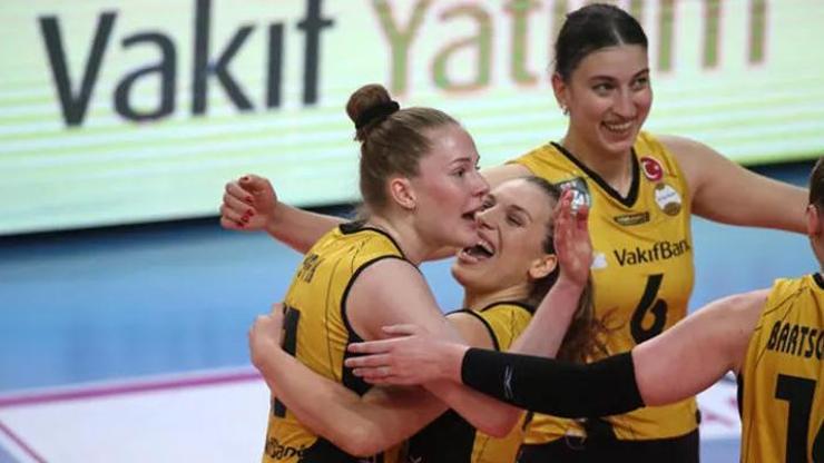 Heyecan dolu final Şampiyon Vakıfbank