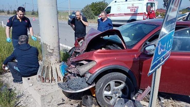 Gelibolu’da trafik kazası, 5 yaralı