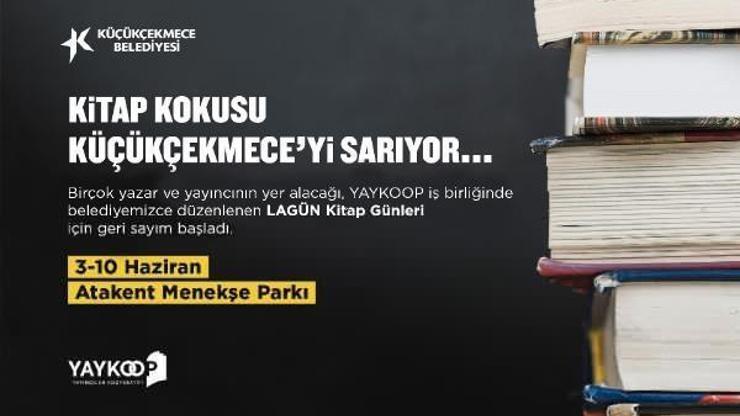 Küçükçekmece’de Lagün Kitap Günleri başlıyor