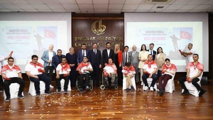 Bağcılar’da Engelliler Haftası’na özel temsili askerlik töreni düzenlendi