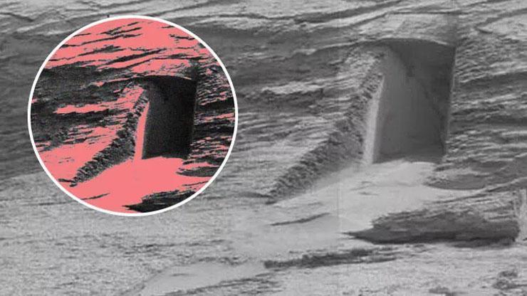 NASA fotoğrafı yayınladı: Marstaki kapı şoka uğrattı