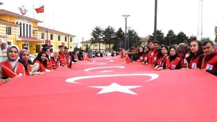 Sivasta 19 Mayıs yürüyüşle kutlandı