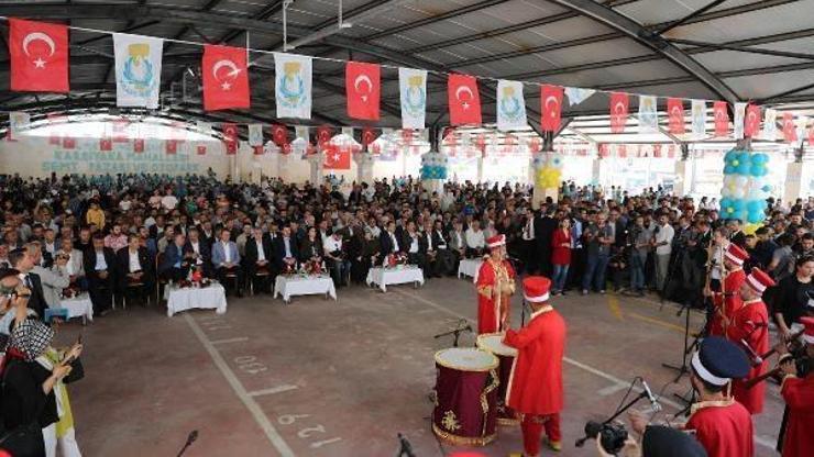 Şanlıurfa’da mehteranlı semt pazarı açılışı