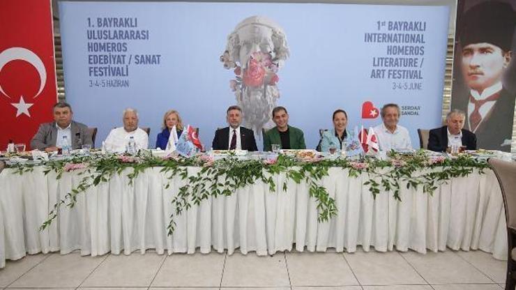 Bayraklı 1inci Uluslararası Homeros Edebiyat / Sanat Festivali için gün sayıyor