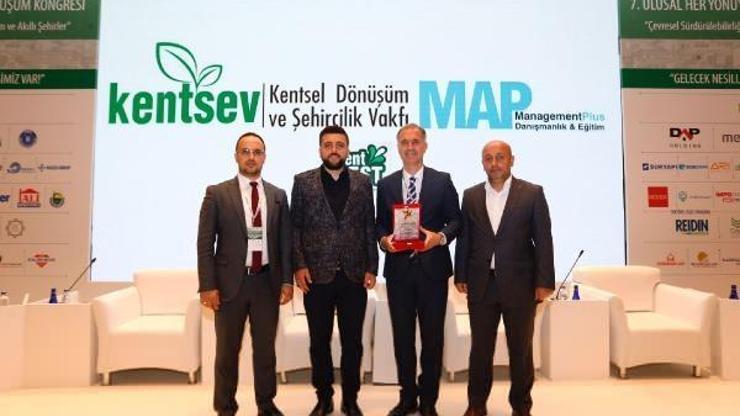 İnegöl Belediyesinin kentsel dönüşüm projesi ödül aldı