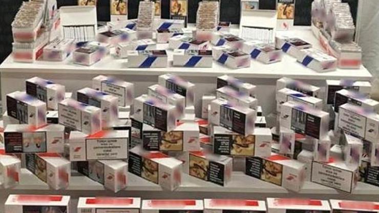 Eskişehir’de kaçak hap ve sigara ele geçirildi