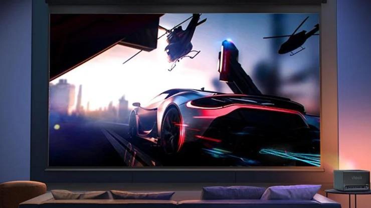 Dünyanın ilk 4K çözünürlüklü çok renkli ekran projektörü