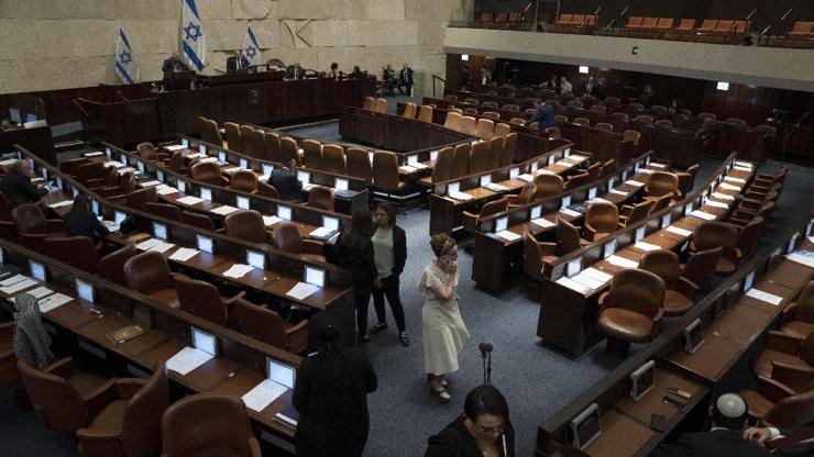 İsrail Meclisinde işgal yasasına ret