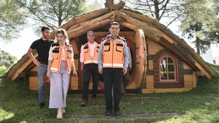 Dokumaparkta orman kütüphane okurlarıyla buluşuyor
