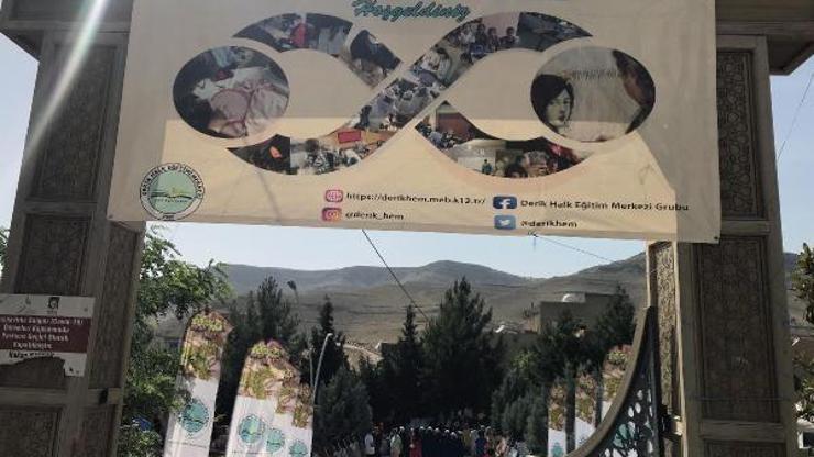 Derik’te ‘Hayat Boyu Öğrenme Haftası’ sergisi açıldı