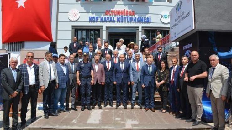 KOP Hayal Kütüphanesi Altunhisar’da açıldı