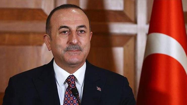 Bakan Çavuşoğlu, KKTC Cumhurbaşkanı Tatar ile görüştü