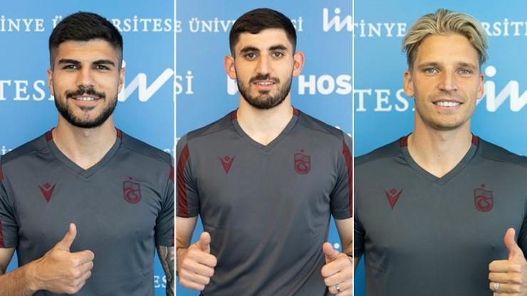 Trabzonspor’un 3 transferi sağlık kontrolünden geçti