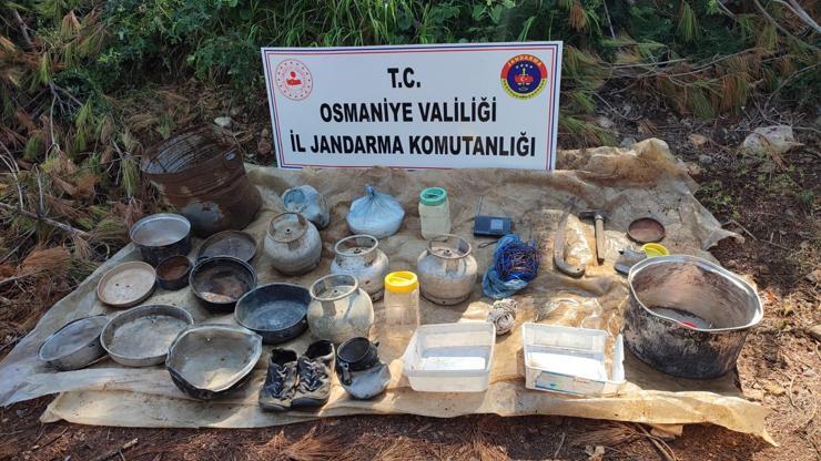 Amanoslarda PKK sığınağı imha edildi