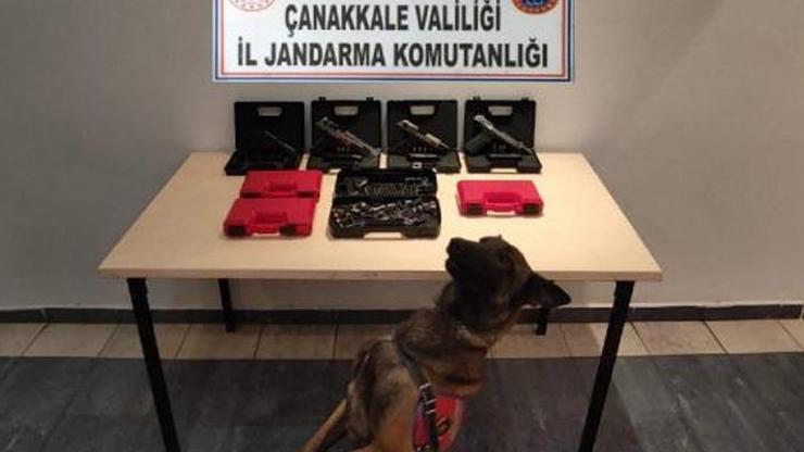 Çanakkalede silah kaçakçılığı operasyonu: 1 gözaltı