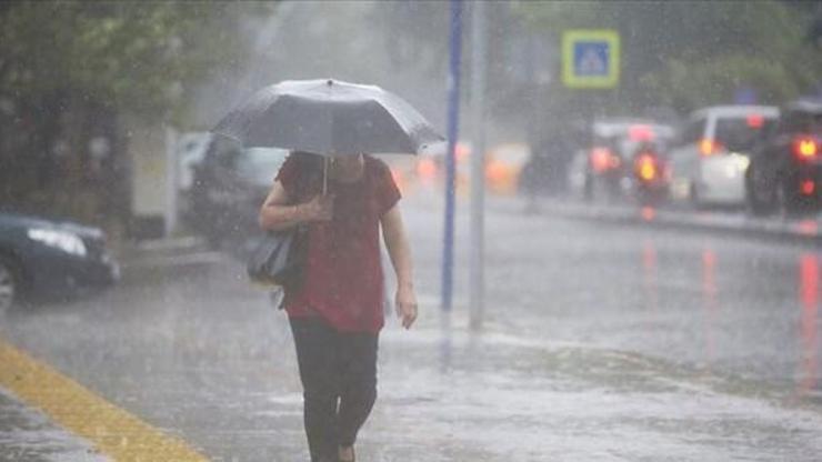 24 Haziran 2022 Hava Durumu: Meteorolojiden kuvvetli yağış ve rüzgar uyarısı