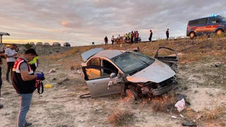 Şarampole devrilen otomobildeki 6 yaralıdan 1i taburcu oldu