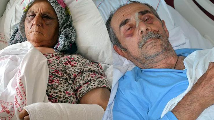 Bu nasıl evlat Para vermeyen anne ve babasını hastanelik etti