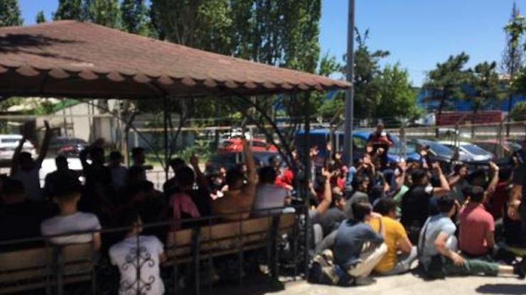 Gebzede 103 kaçak göçmen yakalandı