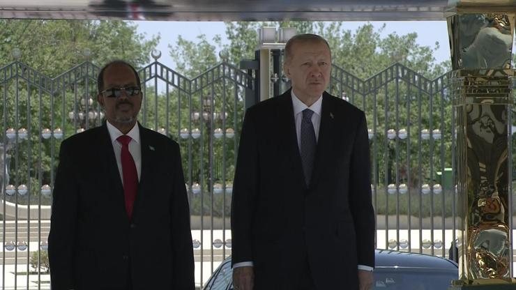 Son dakika... Somali Cumhurbaşkanı Ankarada