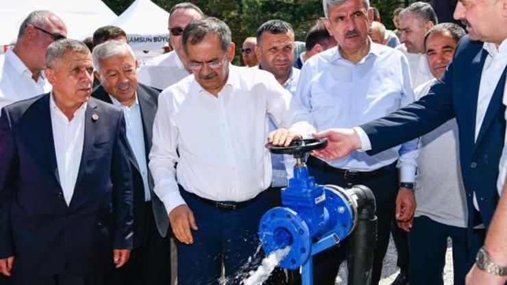 60 yıllık su sorunu çözüldü