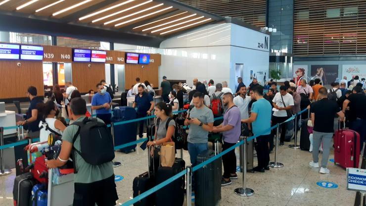 İstanbul Havalimanında bayram tatili rekoru