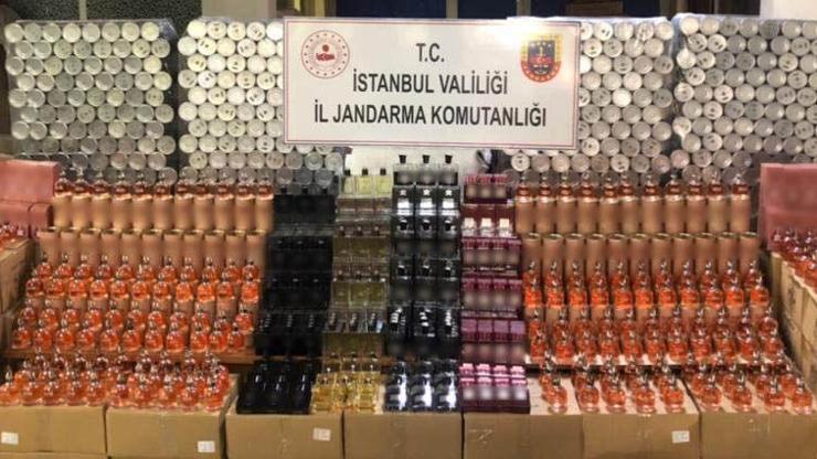 Sahte parfüm operasyonu: 50 bin şişe ele geçirildi