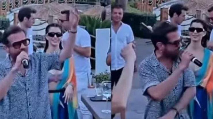 Kenan Doğulu söyledi, Beren Saat eğlendi
