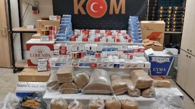 Eskişehir’de kaçak sigara operasyonu