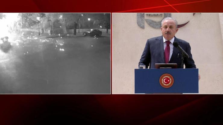 TBMM Başkanı Mustafa Şentop: Türkiye bu hain tertibi boşa çıkardı
