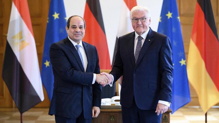 Almanya Cumhurbaşkanı Steinmeier, Mısır Cumhurbaşkanı Sisi ile görüştü